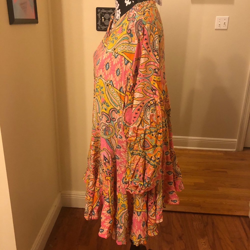 Vici 70’s style Paisley Dress